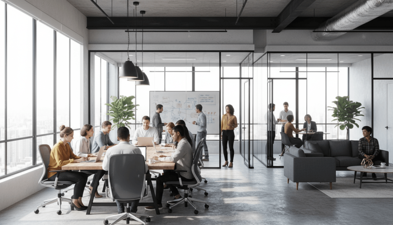 découvrez notre guide complet des espaces de coworking et bureaux partagés, idéaux pour les entreprises cherchant flexibilité, collaboration et productivité.