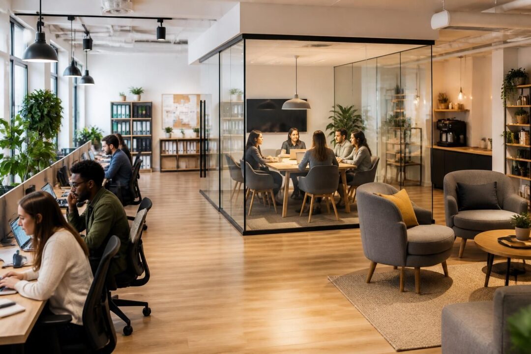 découvrez les avantages des bureaux coworking, les différents types d'espaces disponibles et comment gérer votre budget mensuel pour optimiser votre travail en communauté.
