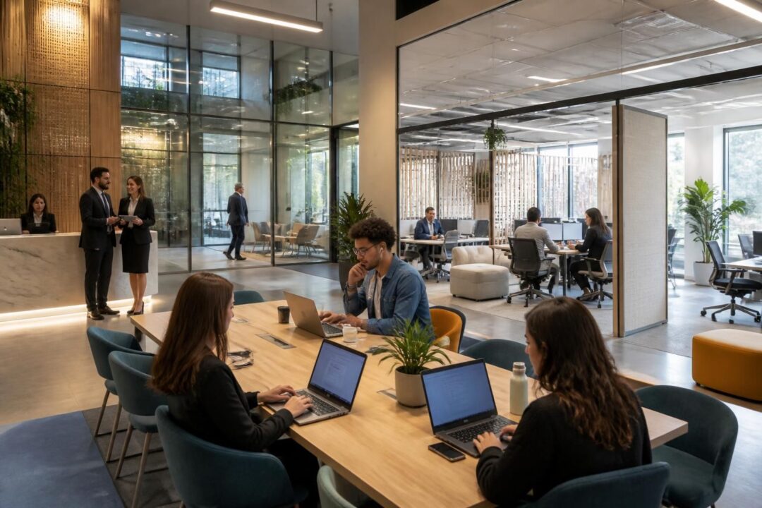 découvrez notre comparatif des espaces de coworking, centres d'affaires et bureaux flexibles pour trouver la solution idéale adaptée à vos besoins professionnels.
